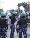 One killed, 27 cops among 43 injured in Manipur clash One killed, 27 cops among 43 injured in Manipur clash