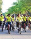 Women's Day Cycle Rally Celebrates Nari Shakti at Kanha Shanti Vanam Women's Day Cycle Rally Celebrates Nari Shakti at Kanha Shanti Vanam
