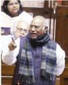 Ruckus in Rajya Sabha over Cong chief Kharge's 'unparliamentary' remarks Ruckus in Rajya Sabha over Cong chief Kharge's 'unparliamentary' remarks