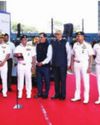 Keel laying of second fleet support ship for Indian Navy held at L&T shipyard Keel laying of second fleet support ship for Indian Navy held at L&T shipyard