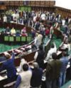 Furore in Jammu and Kashmir Assembly over police officer 'kicking' a woman protester