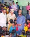 Guv visits Malda relief camp, defies Mamata's appeal11