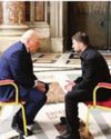 Trump and Zelenskyy meet briefly at Vatican to discuss Russia-Ukraine war62