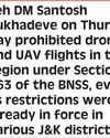Drone, UAV flights banned in Jammu and Kashmir, Ladakh after Pakistan's failed attempt to target IAF stations47