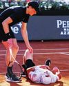 Italian Open: Sinner overcomes injured De Jong, enters 2nd round79
