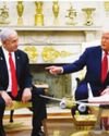 Trump says he is 'not frustrated' with Netanyahu over war in Gaza70