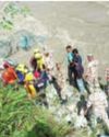 Three dead, eight injured, 10 missing as bus falls into Alaknanda river25