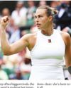 Wimbledon: Sabalenka holds firm to reach third round69