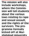 State Women's Commission Starts Rape Awareness Campaign The Statesman