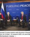 Trump aims for trilateral summit as early as 22 Aug54