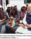 Modi opens key Metro routes; slams TMC govt4