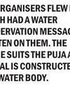 Inspired by CM’s call for conservation, south Kolkata Puja promotes water harvesting21