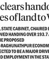 Cabinet clears handover of 193.7 acres of land to WBIDC Cabinet clears handover of 193.7 acres of land to WBIDC11