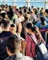 400 से अधिक उड़ानों में देरी से परेशान हए यात्री 400 से अधिक उड़ानों में देरी से परेशान हए यात्री12