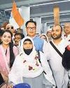 हज यात्रियों के पहले जत्थे को किया गया विदा55