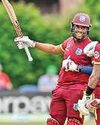 वेस्टइंडीज के मैथ्यू फोर्ड ने 16 गेंद में जड़ा अर्धशतक56