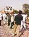 राजस्थान में गुर्जर समाज के लोगों ने ट्रेन रोकी और पटरियों को पहुंचाया नुकसान45