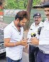 नंबर प्लेट से छेड़छाड़ कर गाड़ी चलाने वालों के जमकर काटे जा रहे हैं चालान81