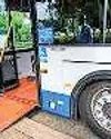 बसों में व्हीलचेयर के लिए जगह और बोर्डिंग रैंप की व्यवस्था होगी43