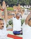 भाजपा के प्रत्येक मंडल में आयोजित हुआ योग कार्यक्रम24