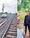 महिला ने रेल की पटरी पर दौड़ाई कार, ट्रेनों का परिचालन प्रभावित59