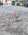 निर्माण कार्य पूरा होने के बाद सड़कों को छोड़ दिया लावारिस77