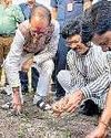 सोयाबीन का बीज खराब, शिवराज ने खोदकर देखा, जांच कराएंगे53