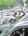 एम.सी.डी व यातायात पुलिस की नाकामी से करोलाबाग में रोजाना लगता है जाम72