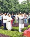 पूर्व केंद्रीय मंत्री अरुण जेटली की पुण्यतिथि पर दी गई श्रद्धांजलि86