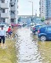 नजफगढ़ ड्रेन ओवरफ्लो, गुरुग्राम सेक्टर 107 बना तालाब, सोसायटी में भरा पानी नजफगढ़ ड्रेन ओवरफ्लो, गुरुग्राम सेक्टर 107 बना तालाब, सोसायटी में भरा पानी16