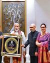 एसआरसीसी के प्रतिनिधिमंडल ने पीएम को प्रतीक चिह्न किया भेंट71