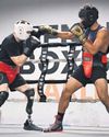 Disabled French boxer fights for glory in US