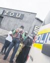 Police, protesters surround Zanzou