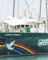 'Rainbow Warrior' docks in Cape Town and opens to the public7