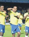 Sundowns survive late surge to see off Arrows42
