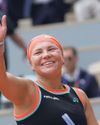 Sabalenka crashes out36