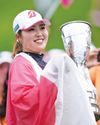 AYAKA FURUE SINKS EAGLE PUTT TO WIN AMUNDI EVIAN CHAMPIONSHIP