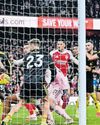 Carrick stuns Gunners to blow title race open47