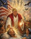 Trump casts himself as Jesus after attacking Pope2