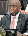 What is Cyril Ramaphosa afraid of?10