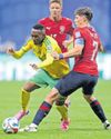 Mokoena rescues Bafana as draw keeps World Cup hopes alive Mokoena rescues Bafana as draw keeps World Cup hopes alive31
