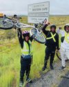 Pedalling for purpose: three Limpopo cyclists inspire youth across South Africa0