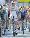 Merlier sprints to win as Van der Poel falls short34