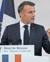 Macron stresses co-operation, mutual understanding in speech Macron stresses co-operation, mutual understanding in speech23