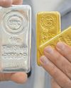 Equities sink, gold and silver hit highs23
