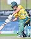 Reyneke smashes Kiwis' star for three sixes33