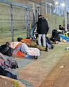 Vulnerable pensioners brave cold for Sassa queues Vulnerable pensioners brave cold for Sassa queues6
