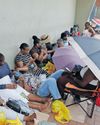Jobless teachers camp at KZN education HQ2