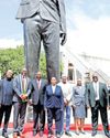 Mandela and Tambo Statues unveiled in Durban at R22m1