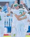 Rabada shines as Proteas face challenge47